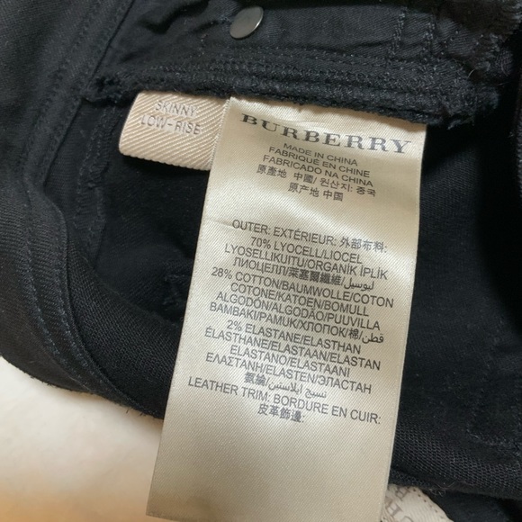 Burberry brit coated pants jeans 29 - Picture 5 of 12